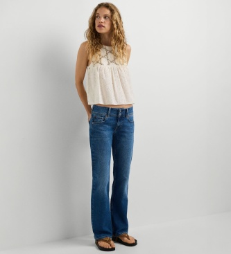 Pepe Jeans Jeans Straight Venus blå