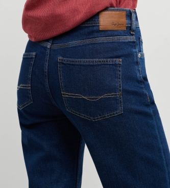 Pepe Jeans Blue Arrow Straight Mw Jeans