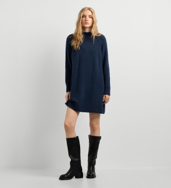 Pepe Jeans Adami jurk marineblauw