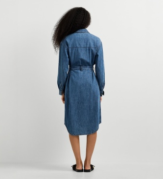 Pepe Jeans Jurk Angie Classic blauw