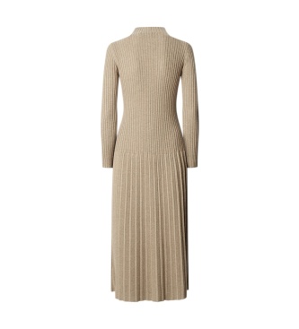 Pepe Jeans Beige jurk Anna