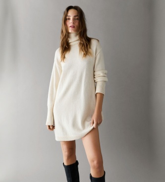 Pepe Jeans Arika jurk wit