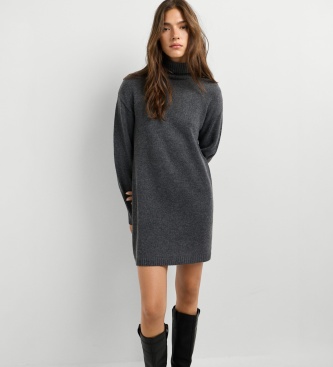 Pepe Jeans Arika jurk donkergrijs