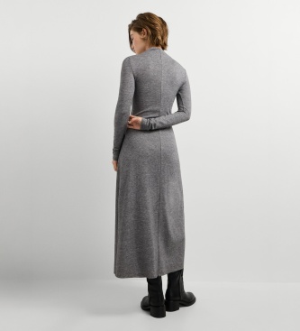 Pepe Jeans Jurk Baker grijs