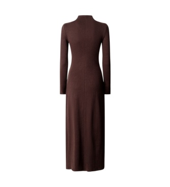 Pepe Jeans Jurk Baker bruin