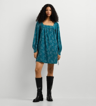 Pepe Jeans Groene Gemma-jurk