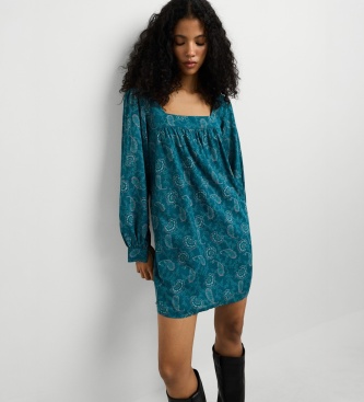 Pepe Jeans Groene Gemma-jurk