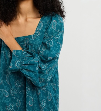 Pepe Jeans Groene Gemma-jurk