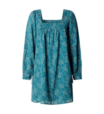 Pepe Jeans Groene Gemma-jurk