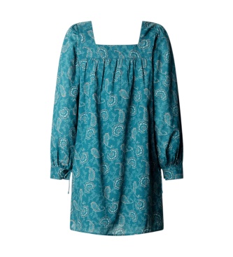 Pepe Jeans Groene Gemma-jurk