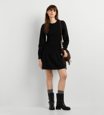 Pepe Jeans Zwarte Goa-jurk