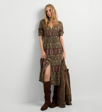 Pepe Jeans Himawari jurk groen