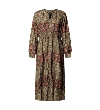 Pepe Jeans Himawari jurk groen