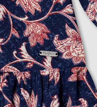 Pepe Jeans Noba kjole marineblå