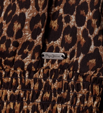 Pepe Jeans Noha kjole beige