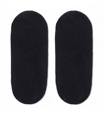 Timberland Pack de 3 chaussettes invisibles à noyau, avec pince noire