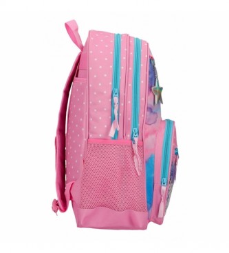 Movom Revolution Dreams Backpack Double Compartment Adaptable -32x46x17cm- Multicolor