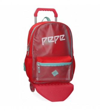 Pepe Jeans Pepe Jeans Cristal Backpack with Trolley -31x42x17,5cm