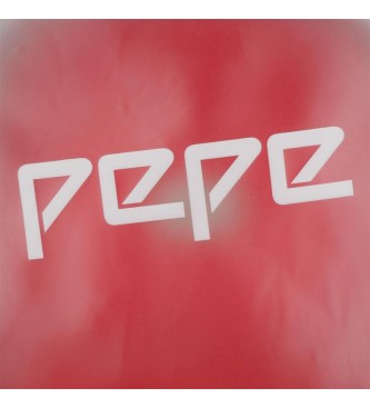 Pepe Jeans Pepe Jeans Etui Kryształowe Trzy Komory -22x12x5cm- Czerwony