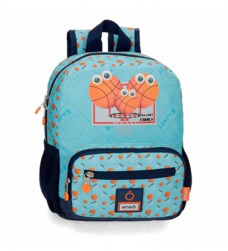 Enso Enso Basket Family Preschool Backpack -23x28x10cm- Blue