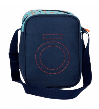 Enso Enso Basket Family Shoulder Bag -15x19x10cm- Blue