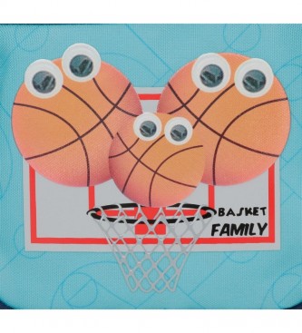 Enso Sac  bandoulire Enso Basket Family -15x19x10cm- Bleu