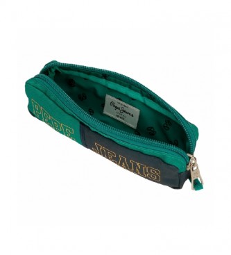Pepe Jeans Pepe Jeans Mark pencil case -22x7x3cm- Green