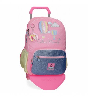 Enso Enso Collect Moments Backpack Double Compartment with Trolley -32x44x17cm