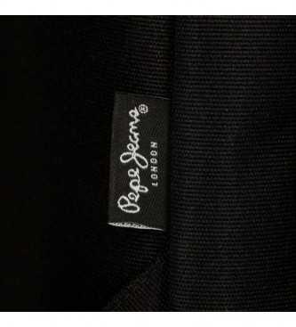 Pepe Jeans Pepe Jeans Denton Black Handbag -24,5x15x6cm