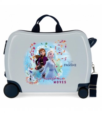 Joumma Bags Frozen Awesome Moves Kinderkoffer met 2 multidirectionele wielen -38x50x20cm