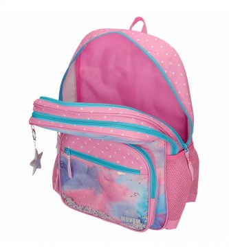 Movom Backpack Revolution Dreams Double compartment multicolor -32x46x17cm