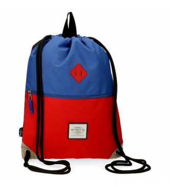 Pepe Jeans Pepe Jeans Dany Sack Backpack -35x46cm- Blue, Red