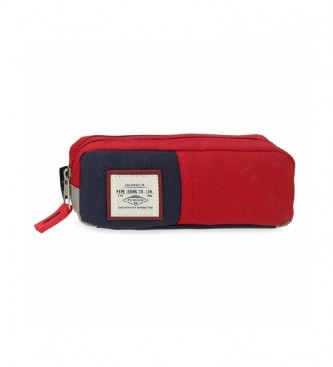 Pepe Jeans Pepe Jeans Dany trousse  crayons -22x7x3cm- Bleu, Rouge
