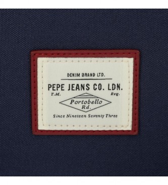 Pepe Jeans Pepe Jeans Dany caixa de lpis -22x7x3cm- Azul, Vermelho