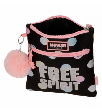 Movom Movom Free Dots Shoulder Bag -20x24x0.5cm- Black