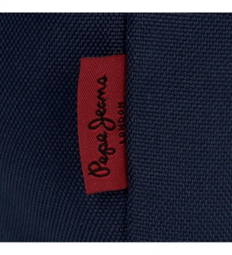Pepe Jeans Pepe Jeans Andy Triple Zipper Pencil Case -22x12x5cm- Red