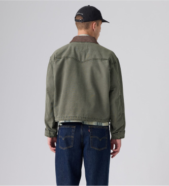 Levi's Grøn Hilltop-jakke