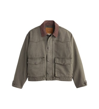 Levi's Grøn Hilltop-jakke