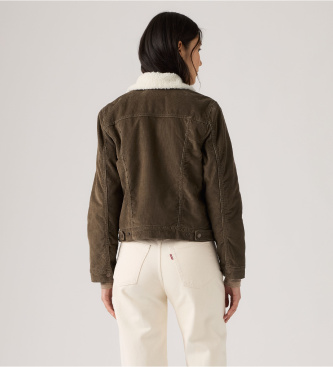 Levi's Veste Original Sherpa Trucker marron