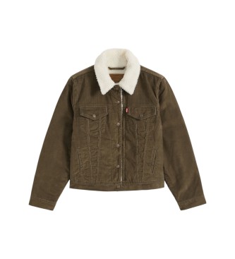 Levi's Veste Original Sherpa Trucker marron