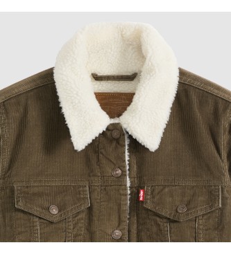 Levi's Veste Original Sherpa Trucker marron
