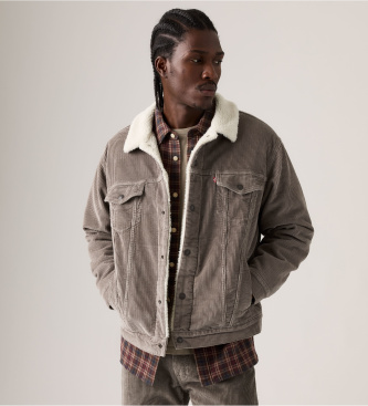 Levi's Veste Trucker Coupe Ample beige