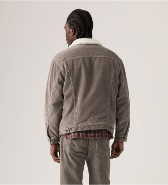 Levi's Veste Trucker Coupe Ample beige