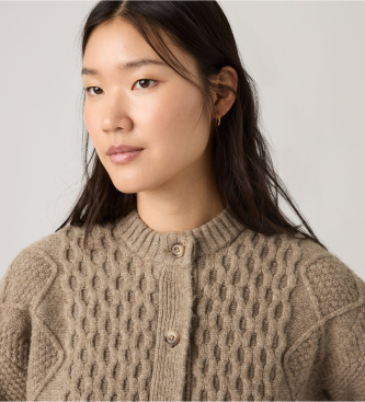 Levi's Cardigan Charlotte beige