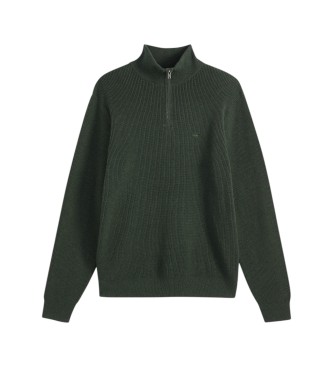 Levi's Green quarter-zip Housemark jersey