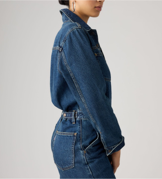 Levi's Tuta heritage blu medio
