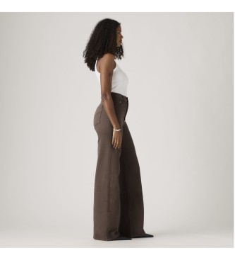 Levi's Jeans Ribcage Wide Leg marron