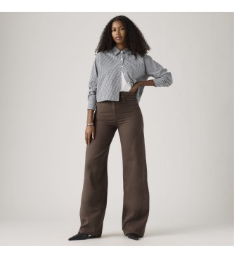 Levi's Jeans Ribcage Wide Leg marron