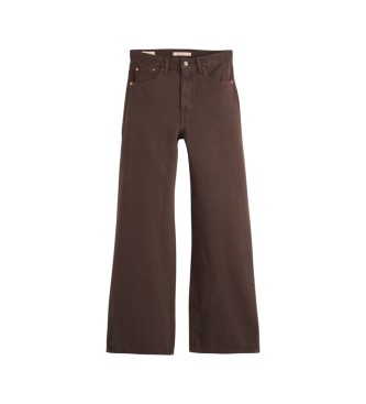 Levi's Jeans Ribcage Wide Leg marron