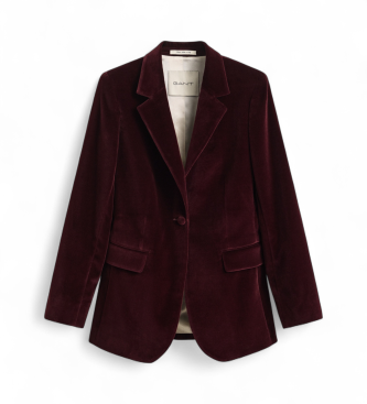 Gant Americana Slim Velvet burdeos